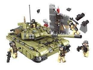 Блоки для конструирования танка SCJRPIO TIGER 1386EL цена и информация | Игрушки для мальчиков | hansapost.ee