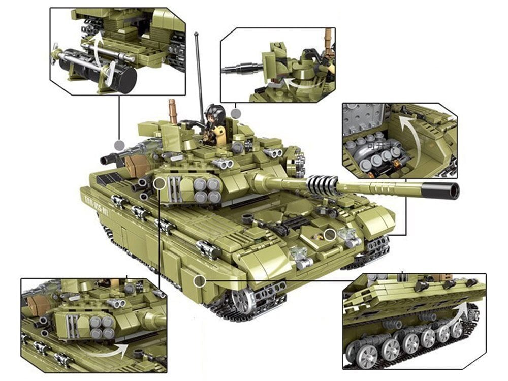 Sõjalised klotsid Scorpion Tiger 1386EL hind ja info | Mänguasjad poistele | hansapost.ee