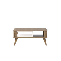 Журнальный столик Kalune Design Ionis, коричневый/белый цена и информация | Kalune Design Мебель и домашний интерьер | hansapost.ee