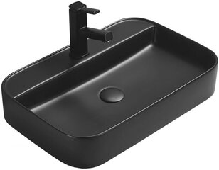 Valamu Mexen Sofia, 60 cm, Must matt price and information | Bathroom sinks, washbasins | hansapost.ee