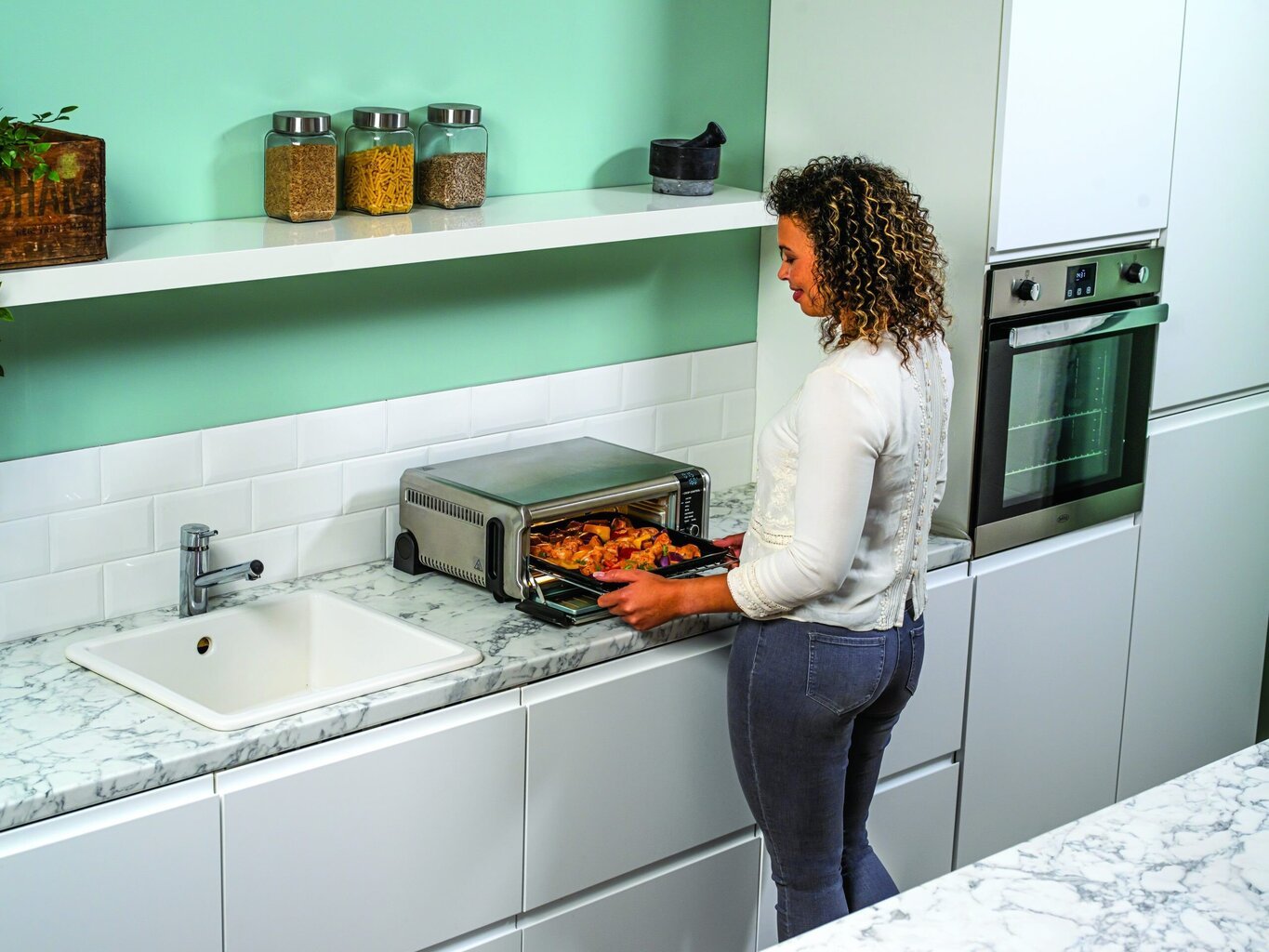 Ninja mini ahi SP101EU Electric Mini Oven, hõbedane hind ja info | Miniahjud ja pliidid | hansapost.ee