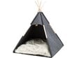 Lemmiklooma telk Trixie Tipi, 70x70x70 cm, hall hind ja info | Pesad, asemed | hansapost.ee