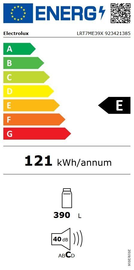 Electrolux LRT7ME39X hind ja info | Külmkapid-külmikud | hansapost.ee