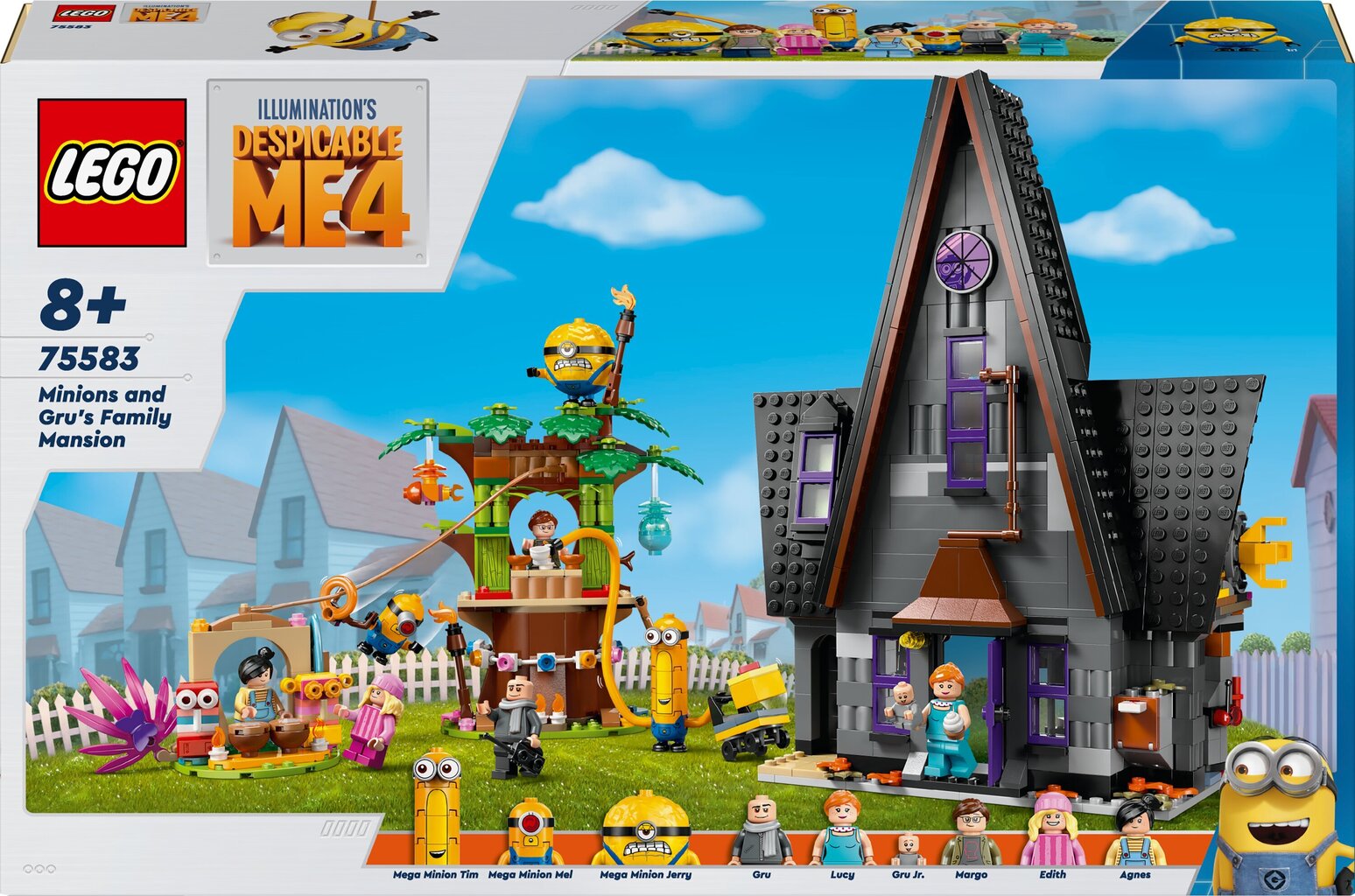 75583 LEGO® Pahalaste ja Gru pere maja hind ja info | Klotsid ja konstruktorid | hansapost.ee