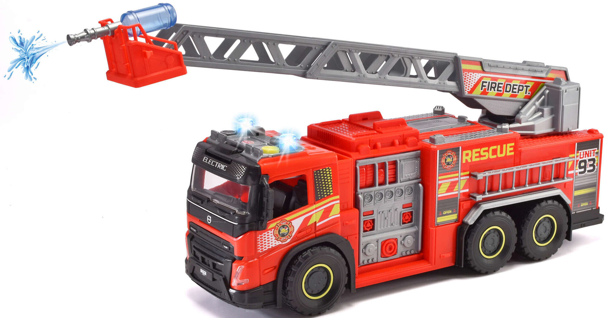 Päästeauto Dickie Volvo Big Red Fire Engine, 51 cm цена и информация | Mänguasjad poistele | hansapost.ee