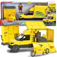 Komplekt: DHL kollane figuuriga kaubik + kullerratas price and information | Toys for boys | hansapost.ee