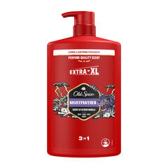 Dušigeel Old Spice Night Panther meestele, 1000 ml hind ja info | Dušigeelid, õlid | hansapost.ee