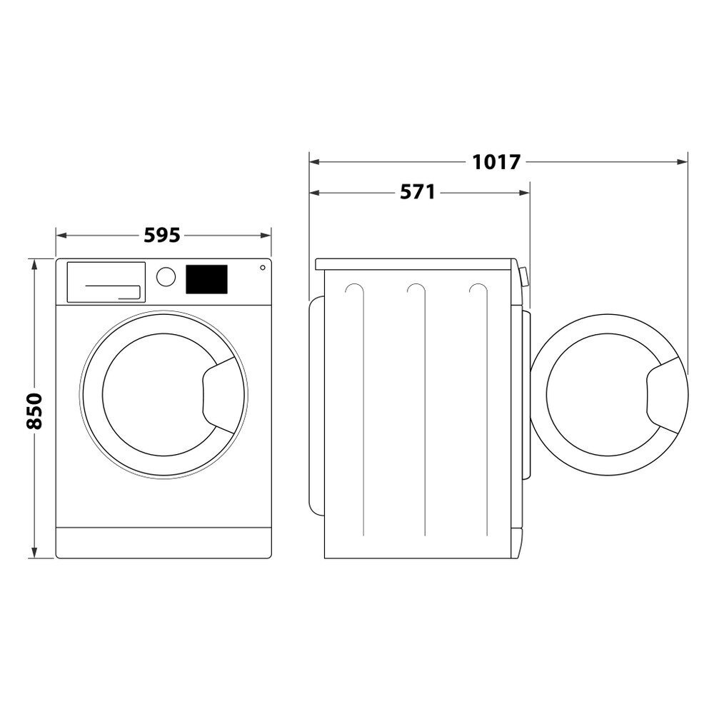 Whirlpool FFS 7469 W EE цена и информация | Pesumasinad | hansapost.ee