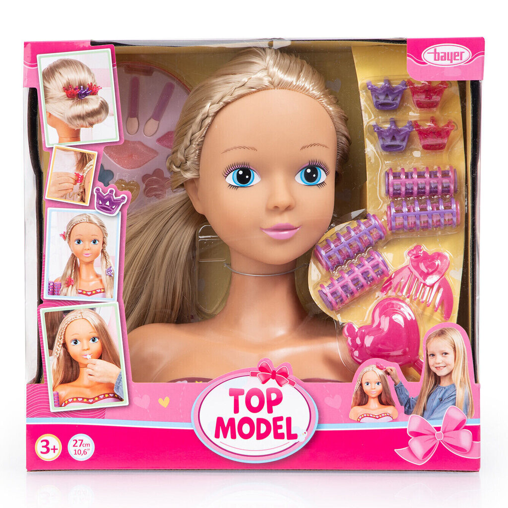 Nukukomplekt Bayer Doll Top Model 90012AG hind ja info | Mänguasjad tüdrukutele | hansapost.ee