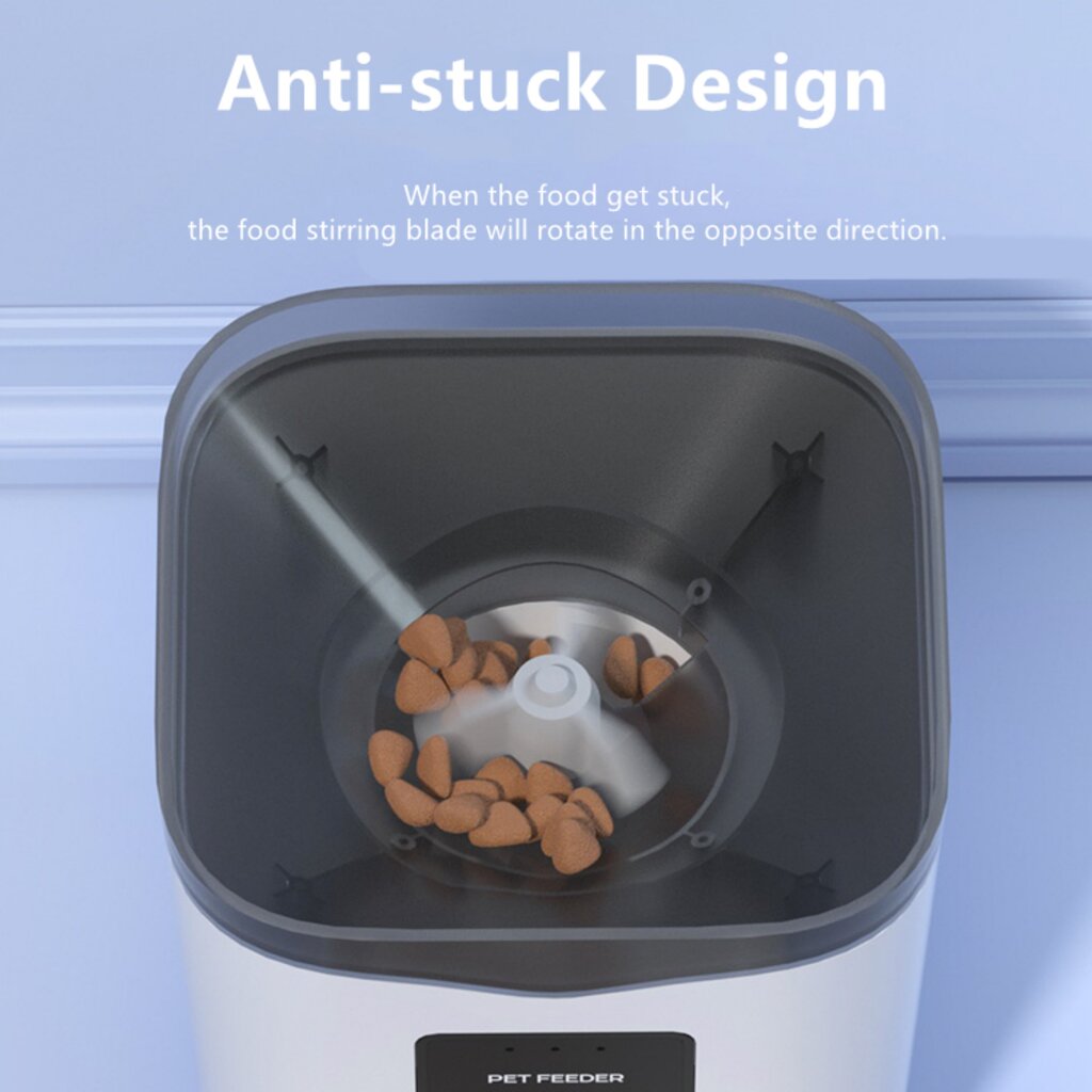 Nutikas lemmikloomasöötja Sponge Pet Feeder Smart, valge/must цена и информация | Söögi- ja jooginõud loomadele | hansapost.ee