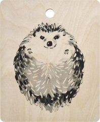 Lõikelaud Muurla Hedgehog, 18x22 cm price and information | Lõikelauad | hansapost.ee