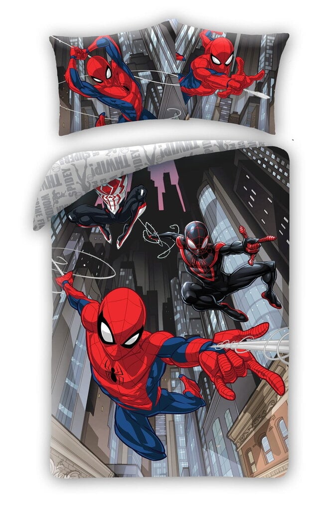 Voodipesu 160x200 Spider-Man Youth Marvel hind ja info | Laste voodipesu | hansapost.ee