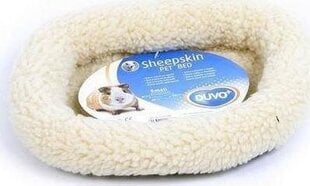 Лежак Duvo+ Sheepskin, белый цена и информация | Клетки и аксессуары для грызунов | hansapost.ee