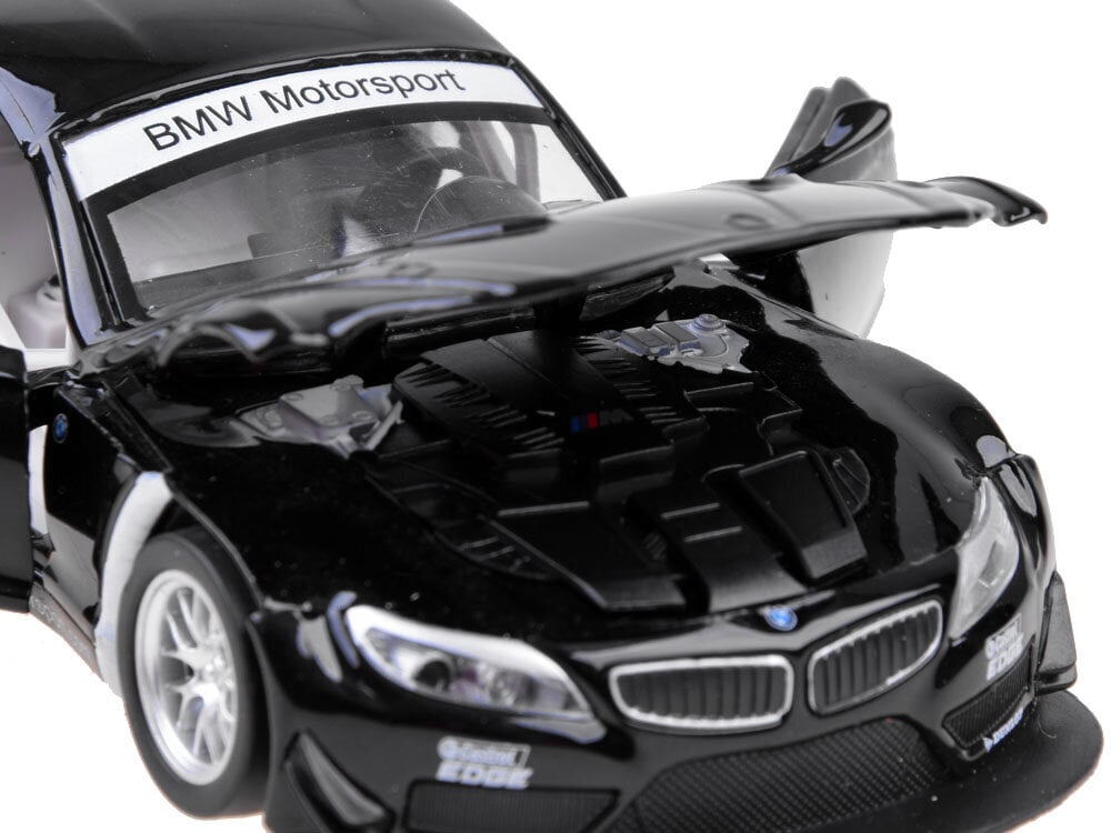 Stiilne metallist mudelauto BMW Z4 GT3 helide ja tuledega hind ja info | Mänguasjad poistele | hansapost.ee