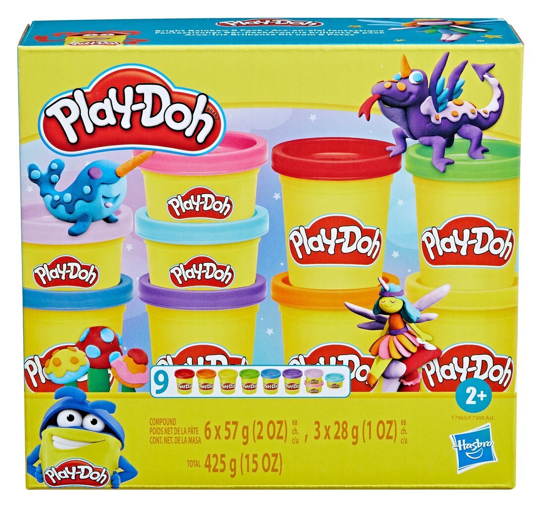 PLAY-DOH voolimismass 9 purki цена и информация | Arendavad laste mänguasjad | hansapost.ee