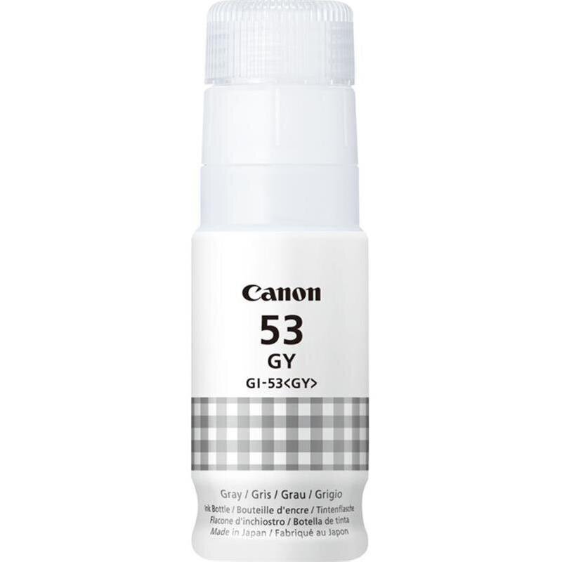 Canon GI-53GY Ink Bottle Grey цена и информация | Tindiprinteri kassetid | hansapost.ee