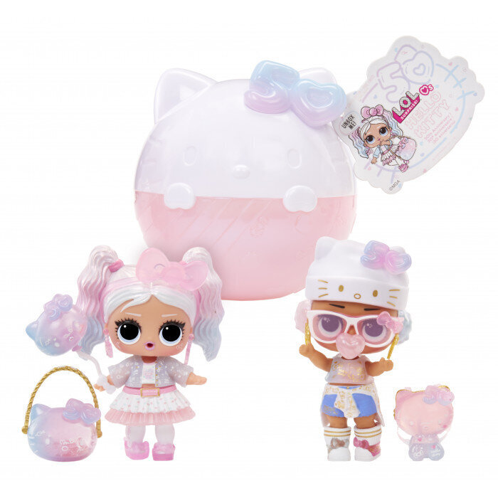 L.O.L. Surprise nukk Hello Kitty, 10 cm hind ja info | Mänguasjad tüdrukutele | hansapost.ee