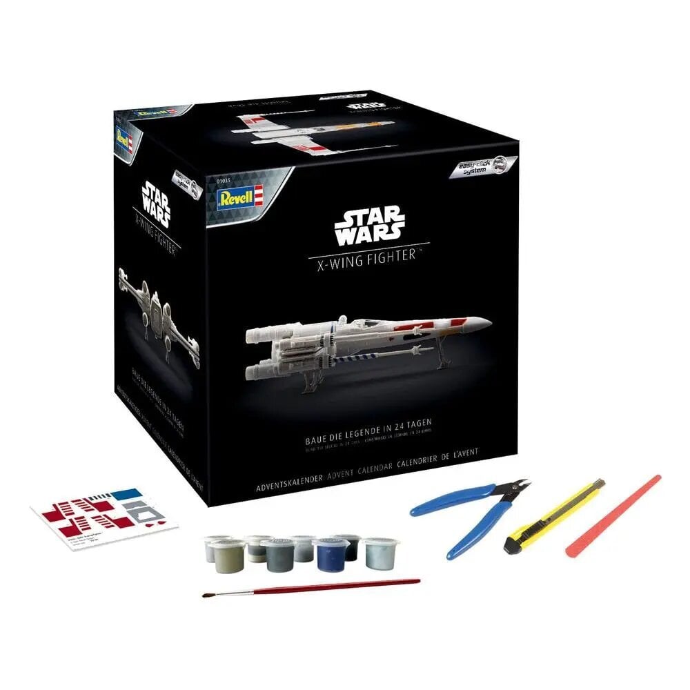 Advendikalender Star Wars X-Wing Fighter hind ja info | Liimitavad mudelid | hansapost.ee