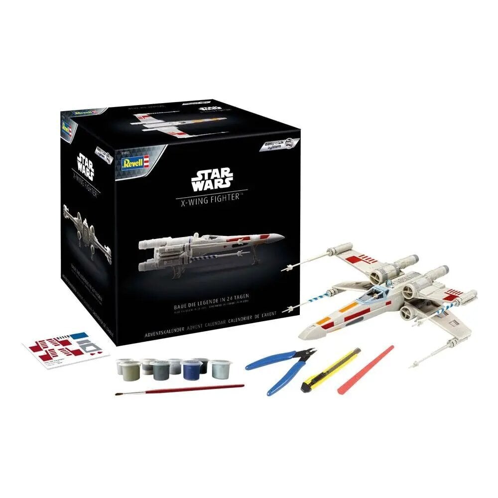 Advendikalender Star Wars X-Wing Fighter hind ja info | Liimitavad mudelid | hansapost.ee