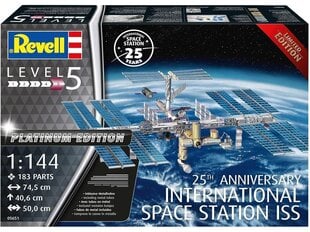 Revell - International Space Station "ISS" Platinum Edition - 25th Anniversary, 1/144, 05651 цена и информация | Конструкторы и кубики | hansapost.ee