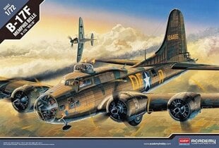 Liimitav mudel Academy 12495 B-17F "MEMPHIS BELLE" 1/72 hind ja info | Liimitavad mudelid | hansapost.ee