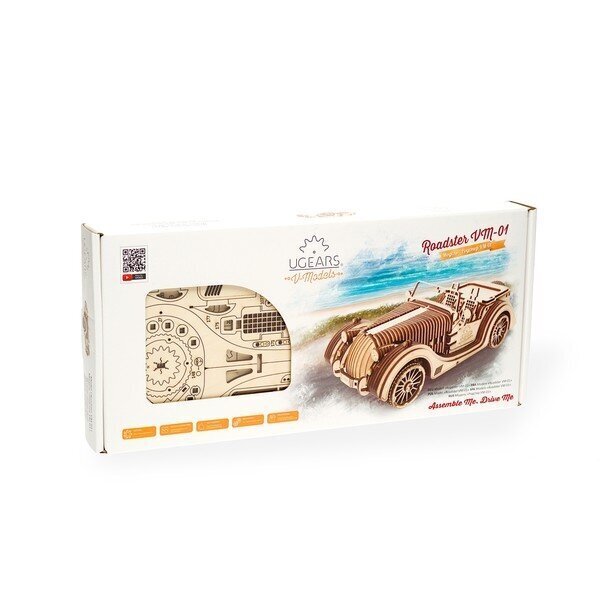 UGEARS Roadster VM-01 hind ja info | Klotsid ja konstruktorid | hansapost.ee