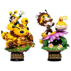 Figuurikomplekt Diorama Stage League of Legends - Nunu & Beelump & Heimerstinger цена и информация | Атрибутика для игроков | hansapost.ee