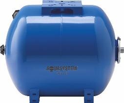 Hüdrofor AQUASYSTEM 50 L, horisontaal hind ja info | Paisupaagid | hansapost.ee