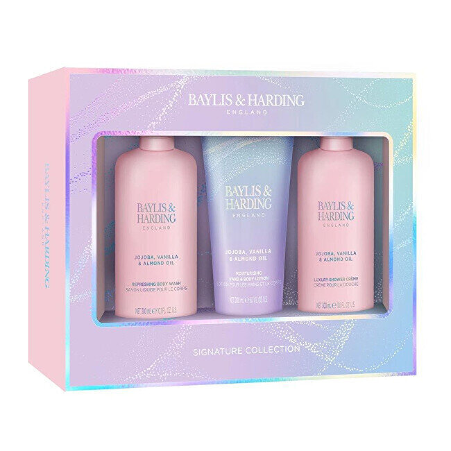 Kehahoolduskomplekt Baylis &amp; Harding: dušikreem, 300 ml + keha- ja kätekreem, 200 ml + kehaseep, 300 ml hind ja info | Kehakreemid, kehaõlid ja losjoonid | hansapost.ee