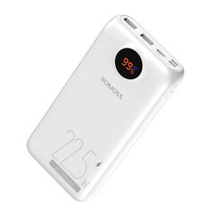 Romoss Power bank PSW30PF 30000mAh, 22.5W, valge price and information | Akupangad | hansapost.ee