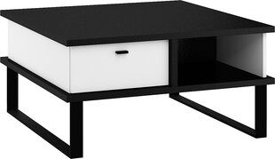 Кофейный столик Meblocross Cross Cro-12 2SK , черный/белый цена и информация | Meblocross Мебель и домашний интерьер | hansapost.ee