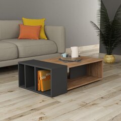 Кофейный столик Kalune Design 855, коричневый/темно-серый цена и информация | Kalune Design Мебель и домашний интерьер | hansapost.ee