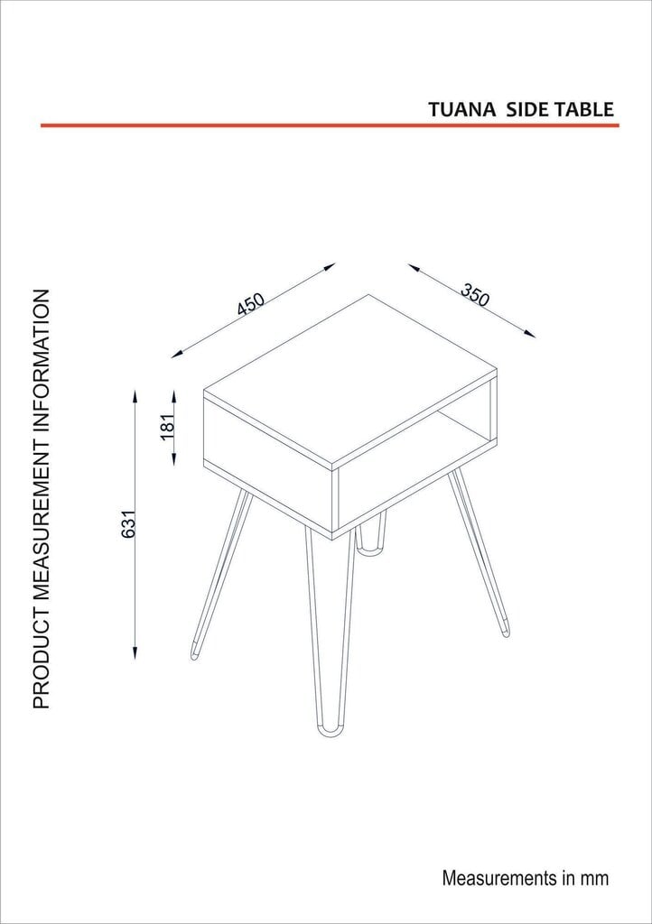 Diivanilaud Kalune Design 756(V), valge цена и информация | Diivanilauad | hansapost.ee