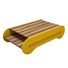 Кофейный столик Kalune Design 845(II), коричневый/желтый цена и информация | Kalune Design Мебель и домашний интерьер | hansapost.ee