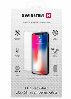 Swissten Ultra Slim Tempered Glass цена и информация | Ekraani kaitseklaasid ja kaitsekiled | hansapost.ee