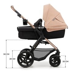 Универсальная коляска Kinderkraft Moov 2 4in1 Eva, Sand Beige цена и информация | Коляски | hansapost.ee