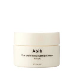 ABIB Rice Probiotics Overnight Mask Barrier Jelly 80 ml - Маска на ночь с рисовыми пробиотиками в виде барьерного желе цена и информация | Маски для лица, патчи для глаз | hansapost.ee