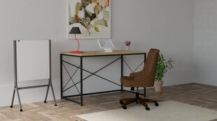 Laud Asir, 121x72x60 cm, beež/must price and information | Computer desks, writing desks | hansapost.ee