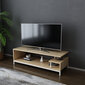 TV alus Asir, 120x44,6x37,6 cm, valge/beež hind ja info | Televiisori alused | hansapost.ee