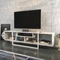 TV alus Asir, 150x35,2x40 cm, valge цена и информация | Televiisori alused | hansapost.ee