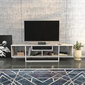 TV alus Asir, 150x35,2x40 cm, valge цена и информация | Televiisori alused | hansapost.ee