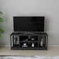 TV alus Asir, 120x35x50,8 cm, hall/must цена и информация | Televiisori alused | hansapost.ee