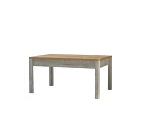 Diivanilaud Asir, 80x35x50 cm, beež/valge price and information | Coffee tables | hansapost.ee