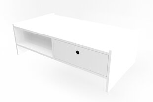 Diivanilaud Asir, 110x35x60 cm, valge price and information | Coffee tables | hansapost.ee