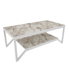 Diivanilaud Asir, 120x60x45,8 cm, valge price and information | Coffee tables | hansapost.ee