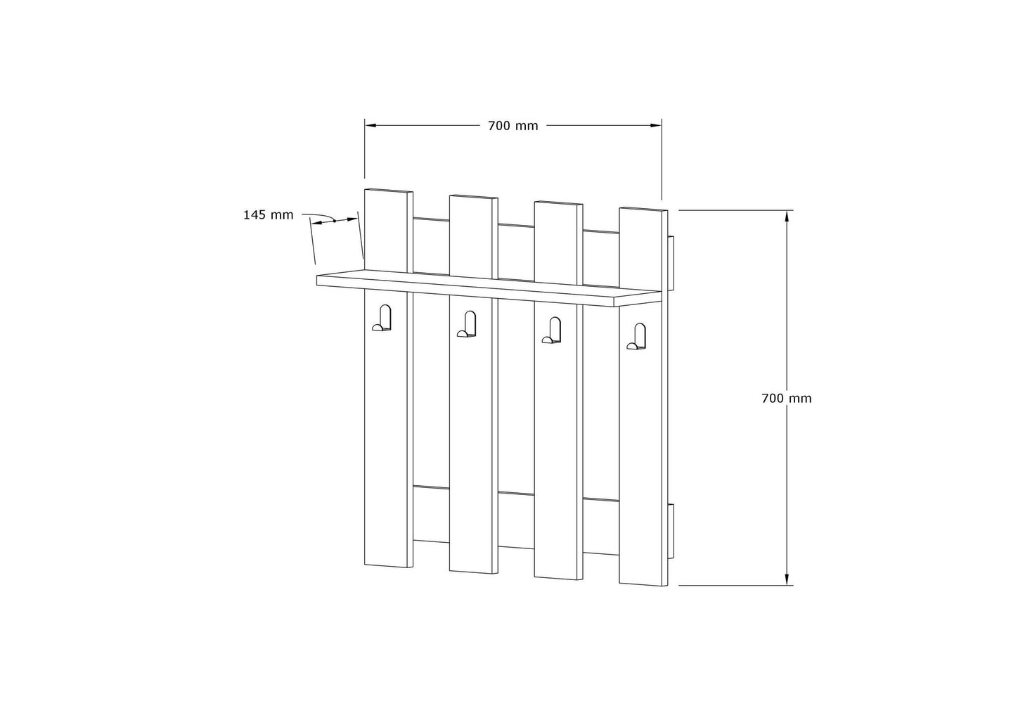 Nagi Asir, 70x70x18 cm, beež hind ja info | Nagid | hansapost.ee