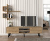 TV alus Asir, 180x51x35cm, 90x84,6x22cm, beež hind ja info | Televiisori alused | hansapost.ee