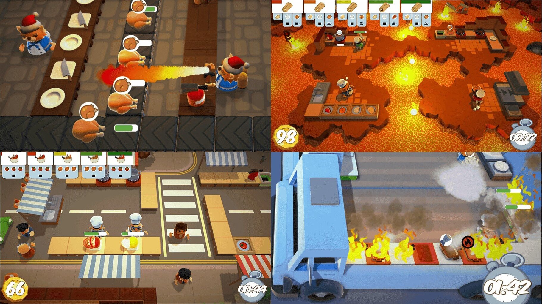 PlayStation 4 Mäng Overcooked! 2 цена и информация | Konsooli- ja arvutimängud | hansapost.ee