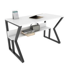 Laud Asir, 120x72,8x60 cm, valge/must price and information | Computer desks, writing desks | hansapost.ee