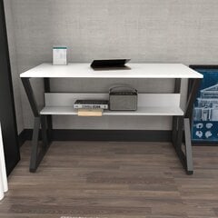 Laud Asir, 120x72,8x60 cm, valge/must price and information | Computer desks, writing desks | hansapost.ee